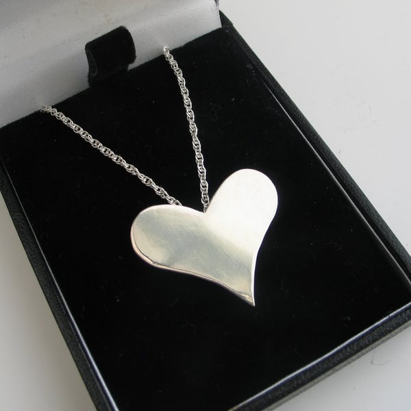  Silver Heart Necklace