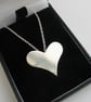  Silver Heart Necklace - Image 1