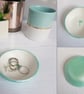 Handmade clay ring dish (trinket bowl), handmade, customised - Image 2