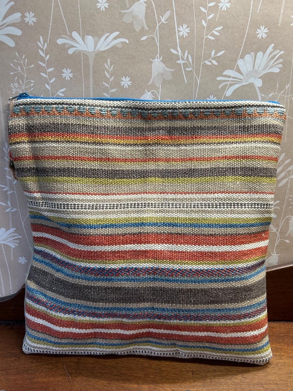 Boho Pouch, Large zipper pouch boho, Zipper pouch, colourful zipper pouch, pouch