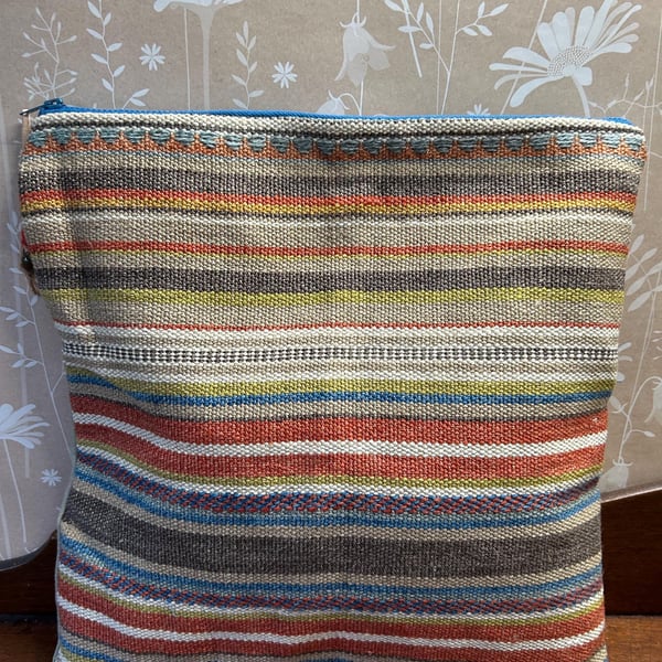 Boho Pouch, Large zipper pouch boho, Zipper pouch, colourful zipper pouch, pouch
