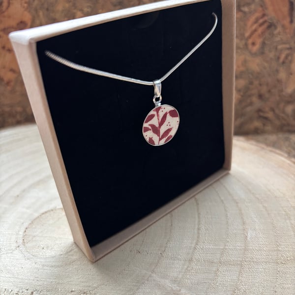 Handmade Necklace, Unique, sustainable Christmas Gifts, Sterling Silver, Eco.
