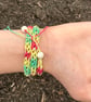 Hemp Bracelet. Beach Jewellery. Wrap Bracelet. Natural Hemp Jewellery.  - Image 2