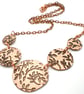 Copper and Leaves Necklace - Image 2