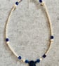 Natural Blue Stone Necklace