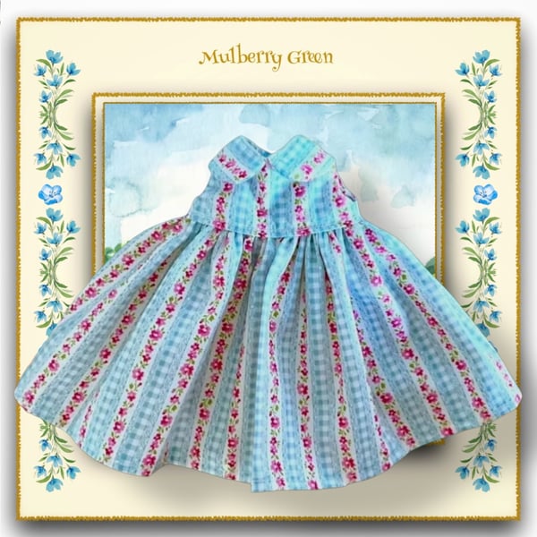 Striped Floral Dress