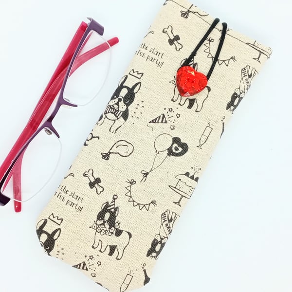 Boston Terrier Glasses Case 381HF