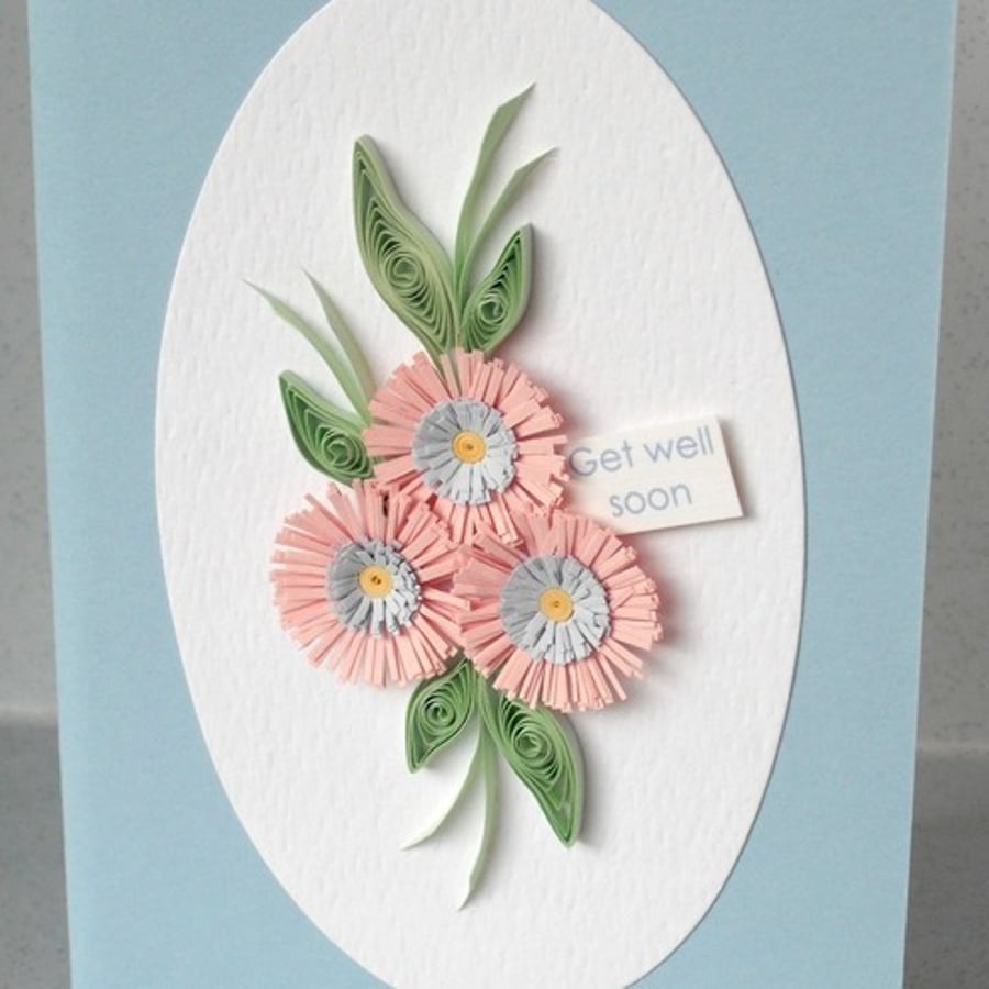 Handmade get well card