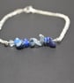 Lapis Lazuli chip bracelet - Image 1