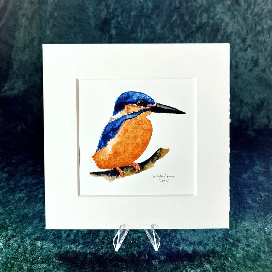 Kingfisher - Original Watercolour Painting
