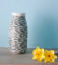 Grey Milk Bottle Vase  - Image 1