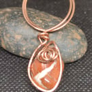 Small Red Jasper pendant 