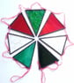 Stained Glass Bunting - Christmas - Image 2
