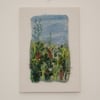 Meadow - Felted and Embroidered Wall Art