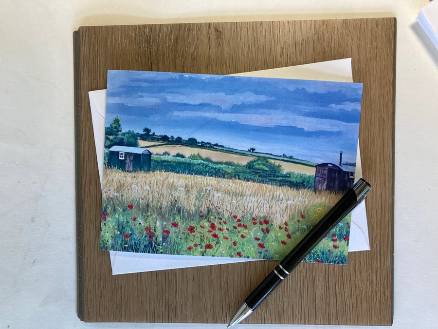 Card Shepherds Huts