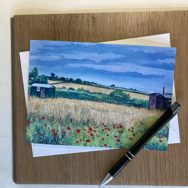 Card Shepherds Huts