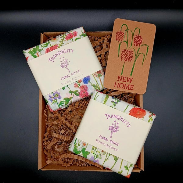 Wildflower Meadow New Home Gift - Lavender & Neroli Botanical Wax Melts