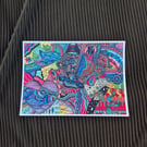 5X7 Print - Out Of This World Unframed Abstract Art