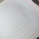 Vintage A4 Accounting Books A3 loose Leaf