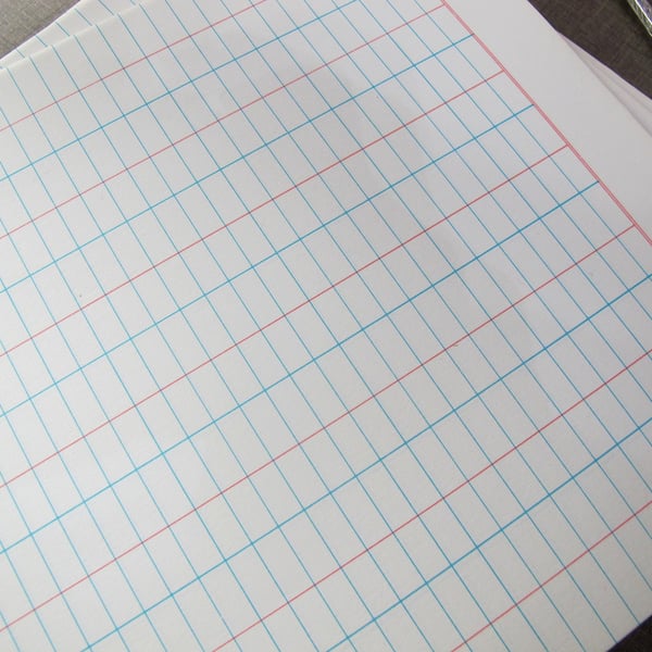 Vintage A4 Accounting Books A3 loose Leaf