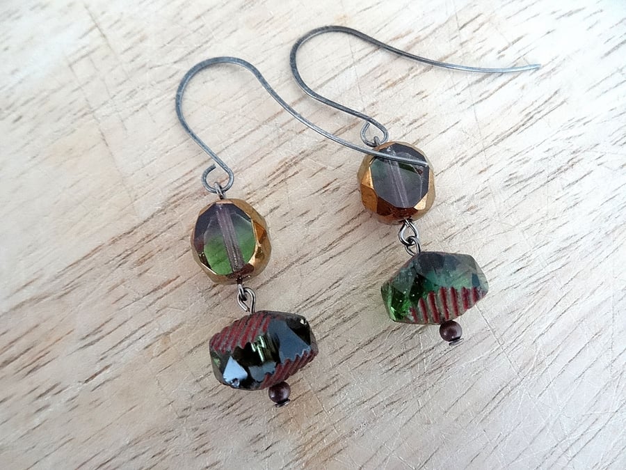 Czech Glass Earrings