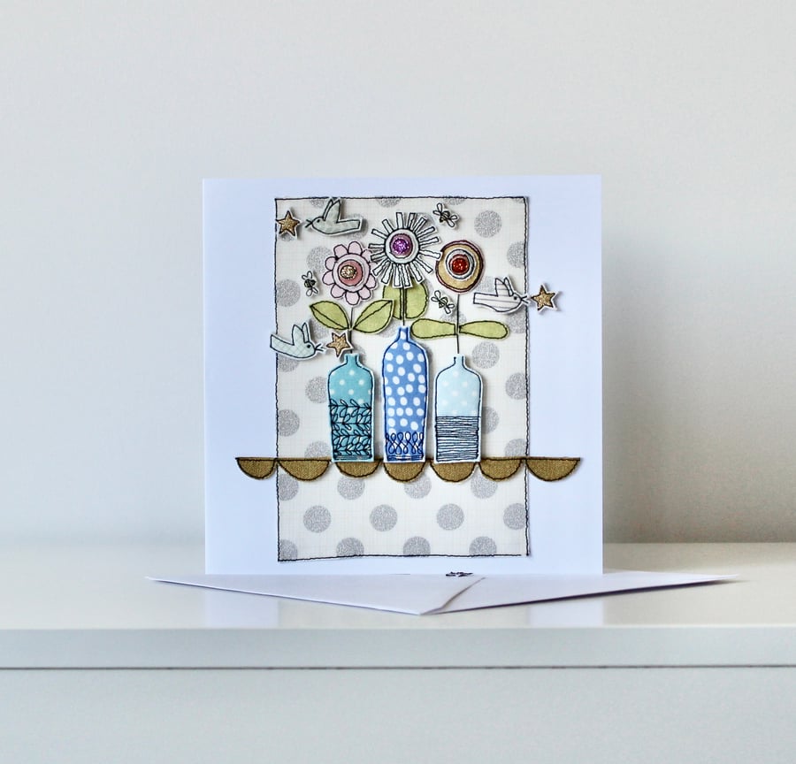 Special Order for Alison Moloney - Handmade Blank Thank you Card