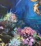 Guardian of the Ocean Light – Original Mixed-Media Turtle Painting - Image 4