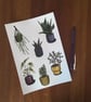 Houseplant stickers