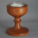 Tea Light Holder in Rescued Sapele