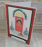 Handmade Christmas card - from our house to yours - Image 7