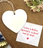 Robin Heart - Keepsake Christmas Gift Tag or Christmas Decoration - Image 4
