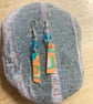 Earrings simple polymer clay - Image 3