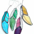 Stained Glass Answer Feather