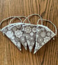 Christmas cornet decorations - pack of 4 - Image 3