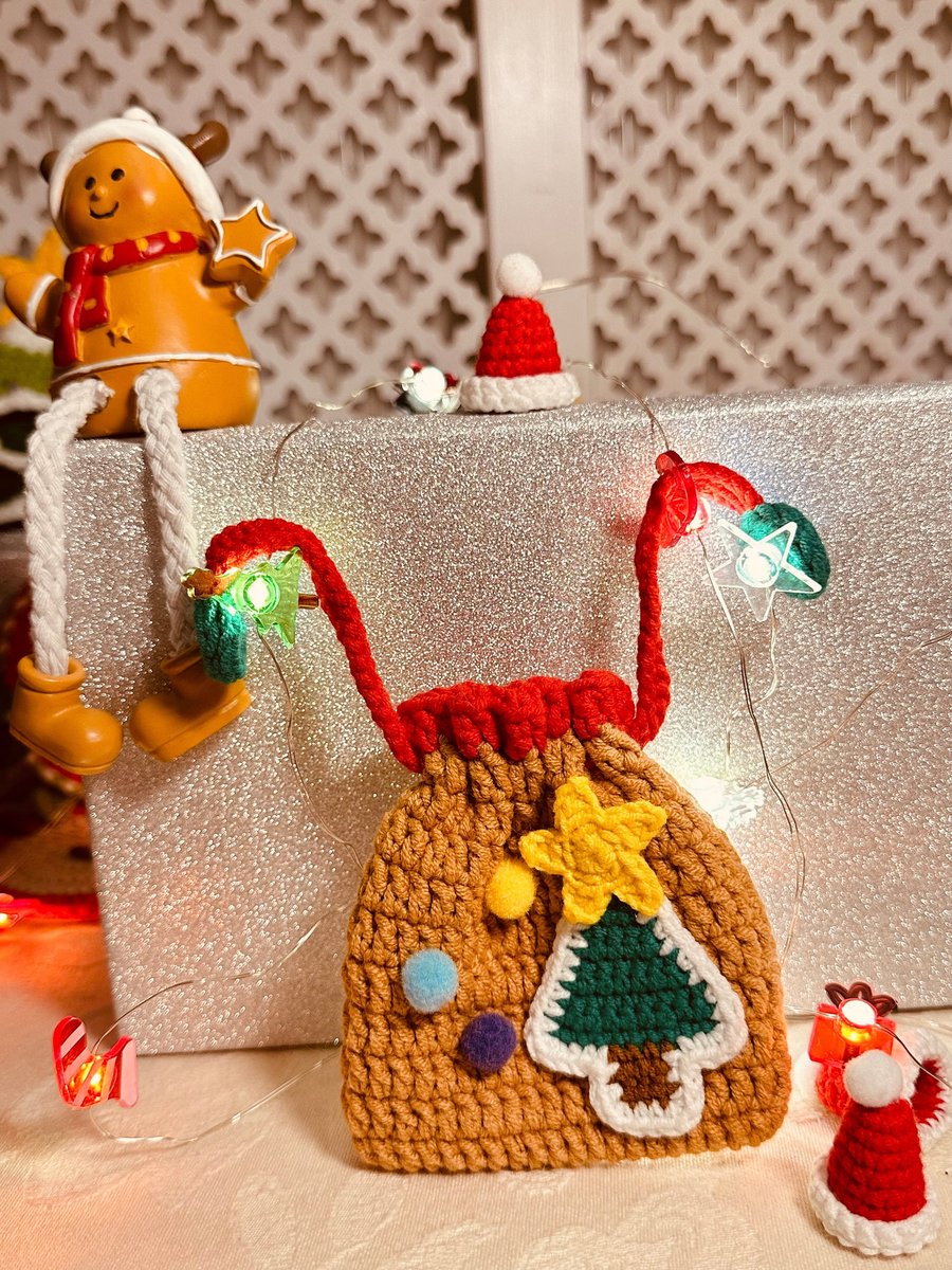 Christmas Drawstring Bag