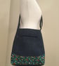 Denim Messenger Bag - Image 1