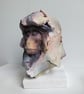 Macaque sketch sculpture. 