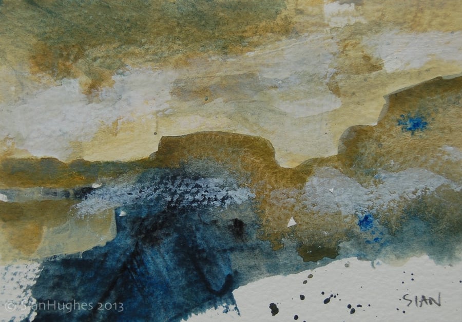 Bleak Moorland: Original landscape painting