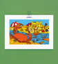 Crab Attack - Giclee Fine Art Print (Unframed) - Image 1