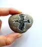 Hand Painted Raven Pebble - MADE TO ORDER - Image 9