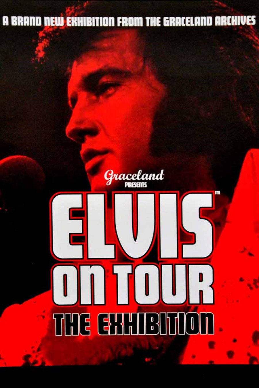 Elvis Presley On Tour Exhibition London Photograph Print