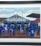 Montrose. Framed & Unframed Fine Art Print Football FC, Links Park Stadium Gift - Image 1