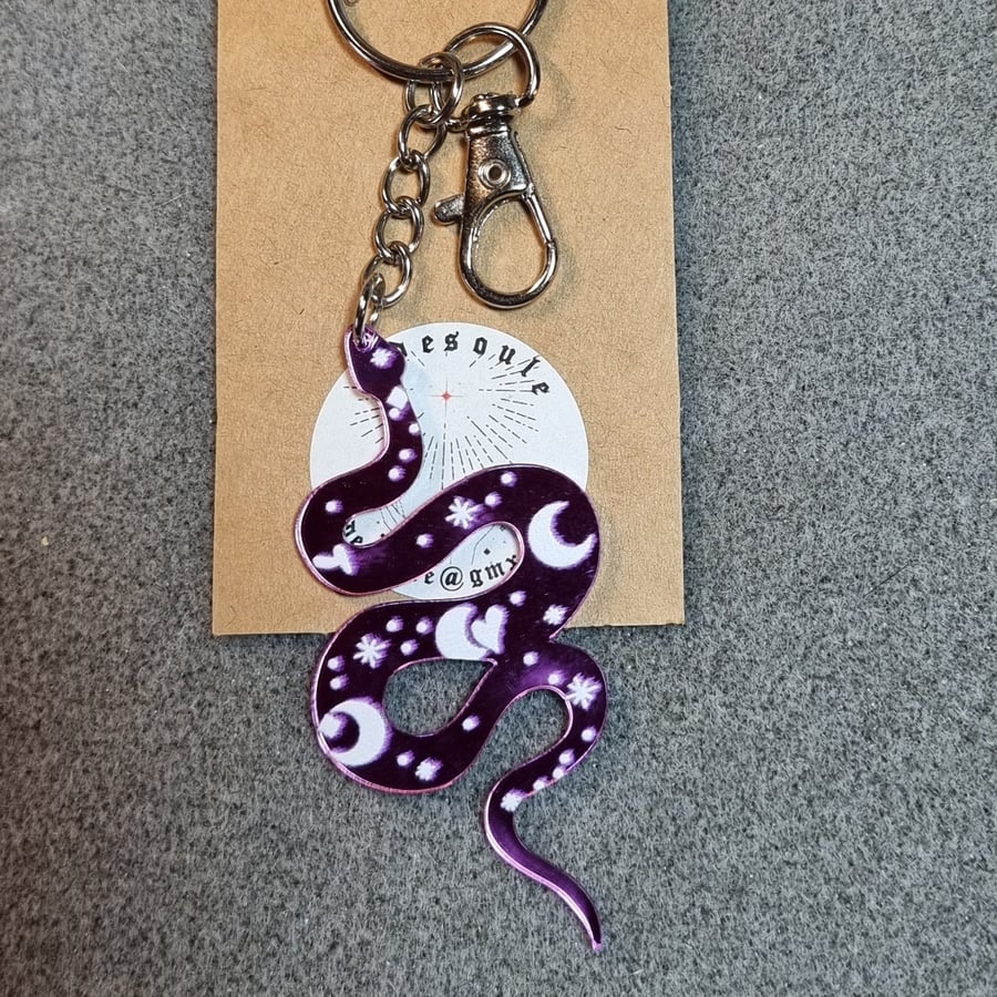Boho Hippy Hand Crafted Keyring