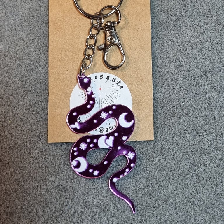 Boho Hippy Hand Crafted Keyring