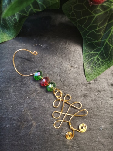 Christmas Glasses Charm, Tree decoration