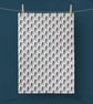 Owl Pattern Tea Towel Mid Century style - Image 2