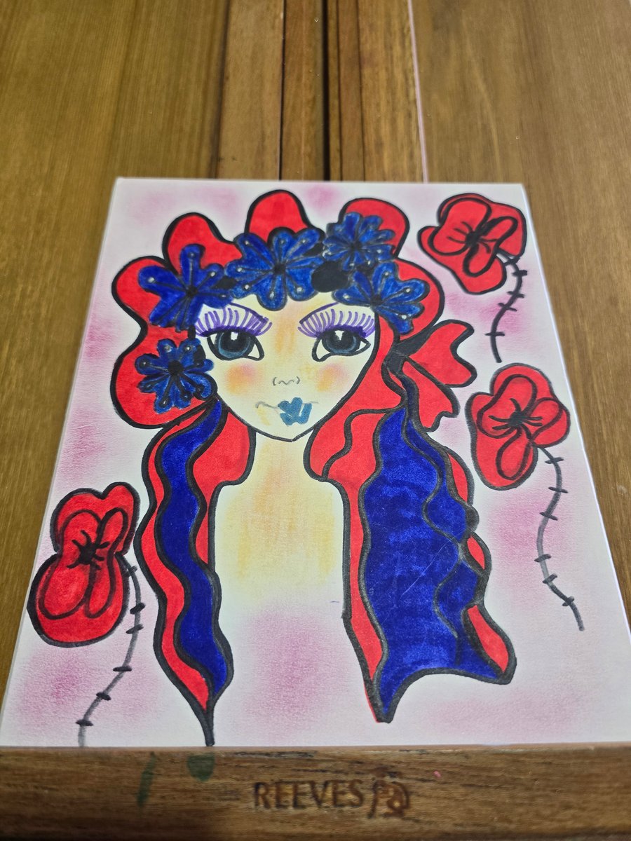 Fairy Canvas Drawing 