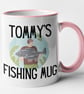 Personalised NAME Fishing Mug Customise Add Text To Mug Personalised Gift  - Image 4