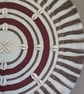 Ijikijolo - Fibre Wall Art - Concentric Circle Design - One of a Kind - Image 4