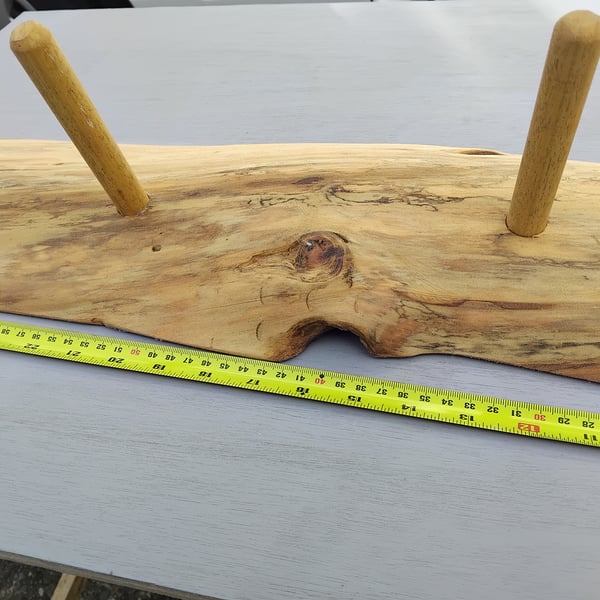 Handmade coat rack 